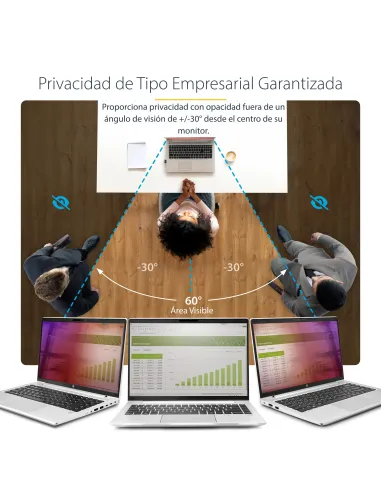 StarTech.com 156G-PRIVACY-SCREEN filtro para monitor 39,6 cm (15.6") Portátil Filtro de privacidad para pantallas sin marco