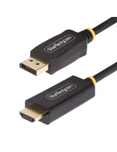 StarTech.com Cable Adaptador DisplayPort a HDMI de 3m - 4K 60Hz con HDR - Cable DP a HDMI 2.0b - Conversor Activo de Vídeo -