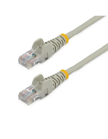 StarTech.com Cable de Red de 10m Gris Cat5e Ethernet RJ45 sin Enganches