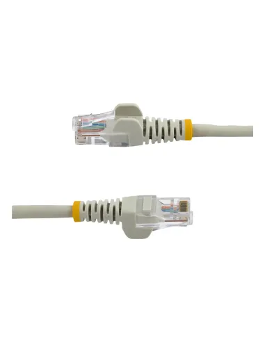 StarTech.com Cable de Red de 10m Gris Cat5e Ethernet RJ45 sin Enganches