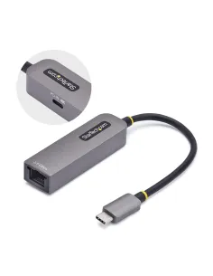 StarTech.com Adaptador de Red USB Tipo C a Ethernet - Adaptador de Red Externo USB-C a RJ45 2,5 1Gb - NBASE-T - USB 3.1 -