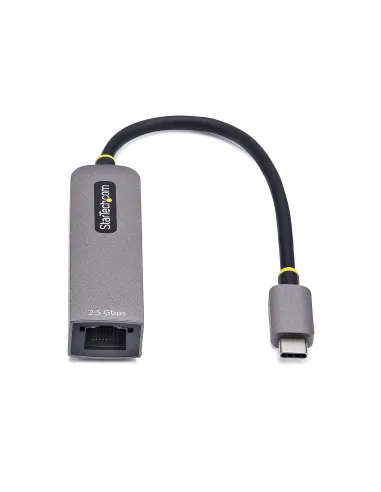 StarTech.com Adaptador de Red USB Tipo C a Ethernet - Adaptador de Red Externo USB-C a RJ45 2,5 1Gb - NBASE-T - USB 3.1 -