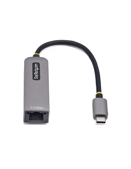 StarTech.com Adaptador de Red USB Tipo C a Ethernet - Adaptador de Red Externo USB-C a RJ45 2,5 1Gb - NBASE-T - USB 3.1 -
