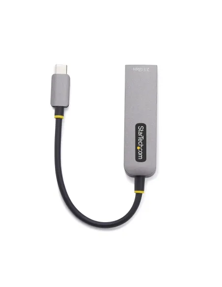StarTech.com Adaptador de Red USB Tipo C a Ethernet - Adaptador de Red Externo USB-C a RJ45 2,5 1Gb - NBASE-T - USB 3.1 -