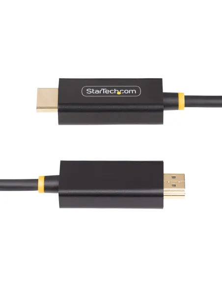 StarTech.com Cable Adaptador DisplayPort a HDMI de 1m - 4K 60Hz con HDR - Cable DP a HDMI 2.0b - Conversor Activo de Vídeo -