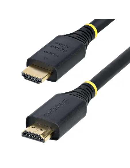StarTech.com Cable HDMI Certificado de Ultra Alta Velocidad de 5m - 8K 60Hz 4K 120Hz - Cable HDMI 2.1 con HDR10+   eARC -