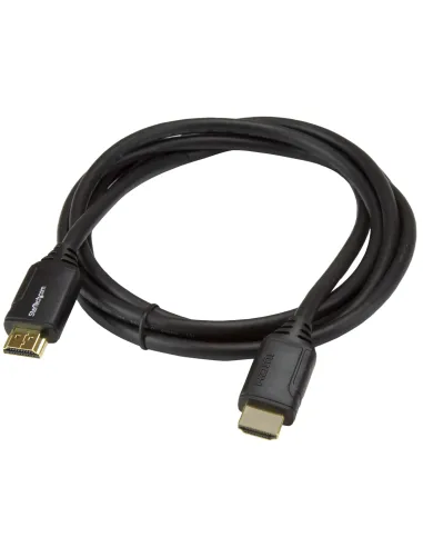 StarTech.com Cable de 2m HDMI 2.0 Certificado Premium con Ethernet - HDMI de Alta Velocidad Ultra HD de 4K a 60Hz HDR10 - para