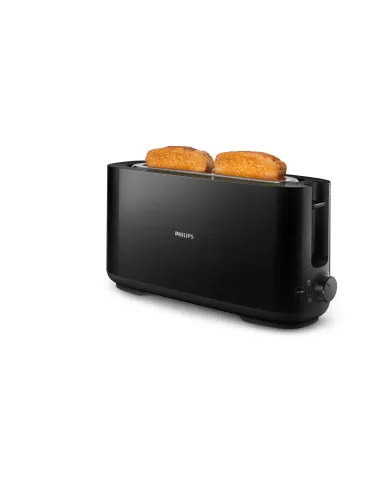Philips Daily Collection HD2590 90 Tostadora - ranura larga, negro