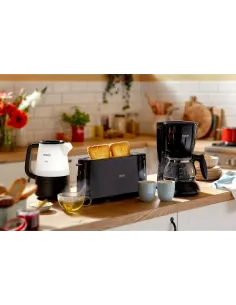 Philips Daily Collection HD2590 90 Tostadora - ranura larga, negro 2