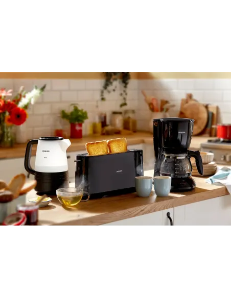 Philips Daily Collection HD2590 90 Tostadora - ranura larga, negro