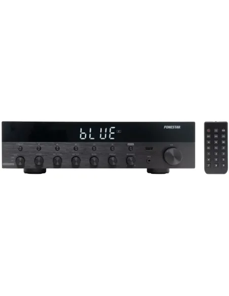 Amplificador estereo hifi fonestar as - 6060 - bluetooth - radio fm - 60+60 w rms - usb -  mp3 Amplificador estereo hifi fonestar as - 6060 - bluetooth - radio fm - 60+60 w rms - usb -  mp3