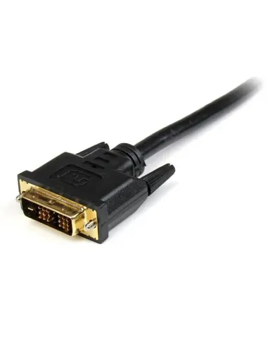 StarTech.com Cable HDMI a DVI 1m - DVI-D Macho - HDMI Macho - Adaptador - Negro