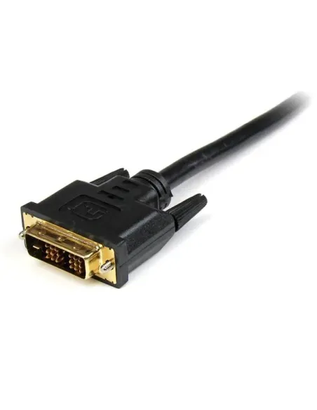 StarTech.com Cable HDMI a DVI 1m - DVI-D Macho - HDMI Macho - Adaptador - Negro