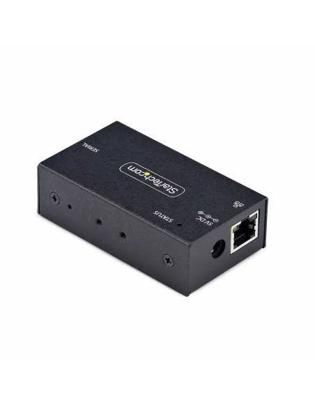 StarTech.com Adaptador Serie a Ethernet - Conversor RJ45 LAN IP a DB9 RS232 - Servidor de Dispositivos Serie de 1 Puerto -