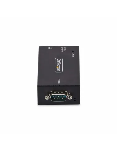 StarTech.com Adaptador Serie a Ethernet - Conversor RJ45 LAN IP a DB9 RS232 - Servidor de Dispositivos Serie de 1 Puerto -