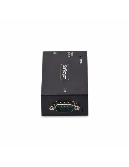 StarTech.com Adaptador Serie a Ethernet - Conversor RJ45 LAN IP a DB9 RS232 - Servidor de Dispositivos Serie de 1 Puerto -