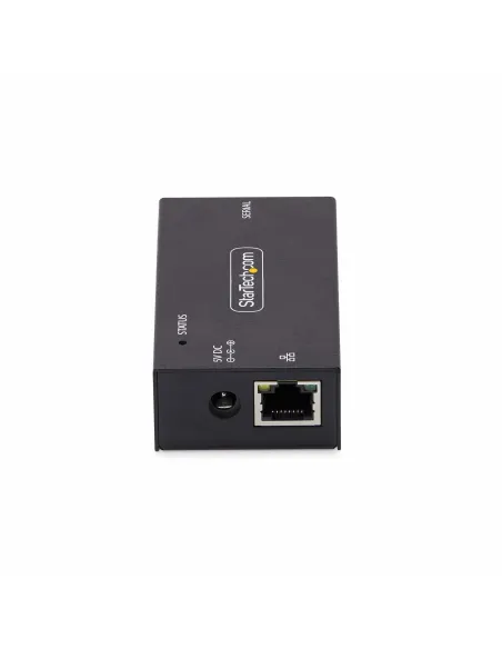 StarTech.com Adaptador Serie a Ethernet - Conversor RJ45 LAN IP a DB9 RS232 - Servidor de Dispositivos Serie de 1 Puerto -