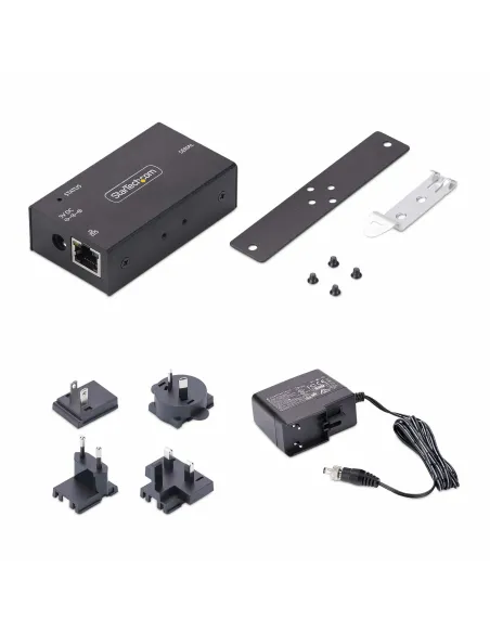StarTech.com Adaptador Serie a Ethernet - Conversor RJ45 LAN IP a DB9 RS232 - Servidor de Dispositivos Serie de 1 Puerto -