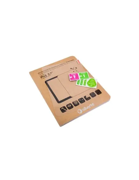 SilverHT Protector de pantalla de cristal templado para Apple iPad Air 1 y 2