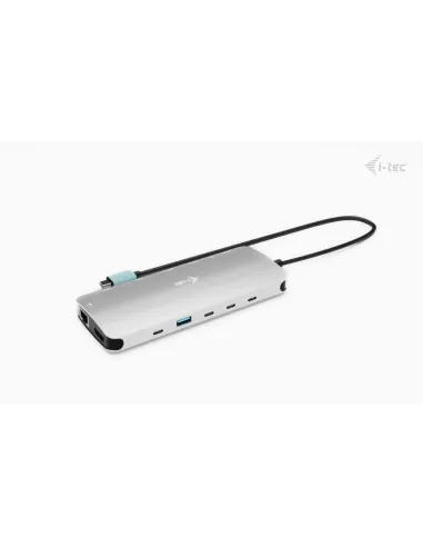 i-tec Metal USB-C Nano 3x Display Dock, 2x HDMI 1x USB-C video + Power Delivery 140W