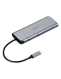 Targus DOCK427GL base para portátil y replicador de puertos Alámbrico USB 3.2 Gen 2 (3.1 Gen 2) Type-C Gris