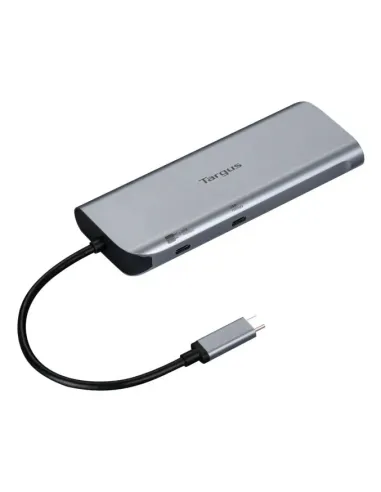 Targus DOCK427GL base para portátil y replicador de puertos Alámbrico USB 3.2 Gen 2 (3.1 Gen 2) Type-C Gris