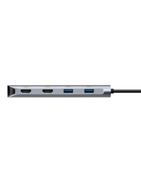 Targus DOCK427GL base para portátil y replicador de puertos Alámbrico USB 3.2 Gen 2 (3.1 Gen 2) Type-C Gris