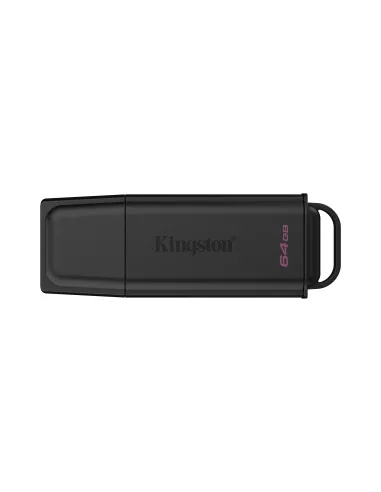 Kingston Technology DataTraveler 64GB Portátil USB 3.2 Gen 1 Exodia Negro