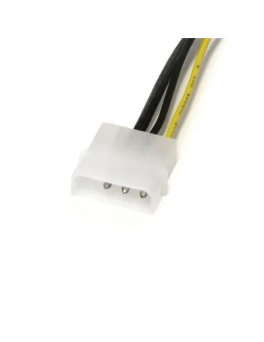 StarTech.com Cable de 15cm Adaptador de Alimentación de LP4 a PCI Express PCIe de 8 Pines para Tarjeta Gráfica