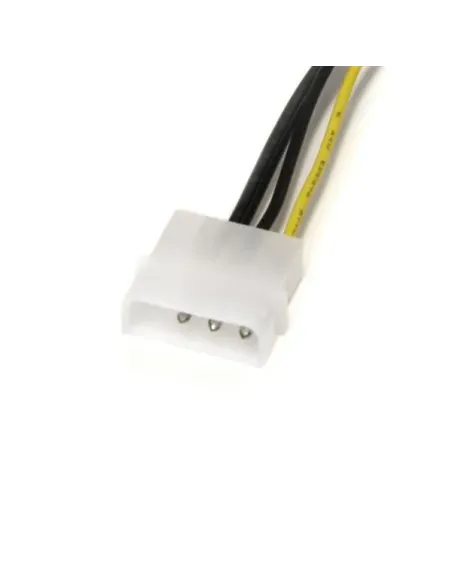 StarTech.com Cable de 15cm Adaptador de Alimentación de LP4 a PCI Express PCIe de 8 Pines para Tarjeta Gráfica