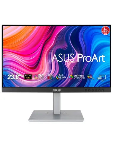 ASUS ProArt PA247CV pantalla para PC 60,5 cm (23.8") 1920 x 1080 Pixeles Full HD Negro, Plata