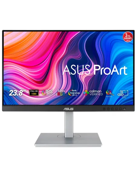ASUS ProArt PA247CV pantalla para PC 60,5 cm (23.8") 1920 x 1080 Pixeles Full HD Negro, Plata