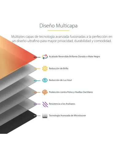 StarTech.com Filtro de Privacidad Dorado para MacBook Pro Serie M de 14in - con Privacidad Mejorada - Protector de Pantalla de