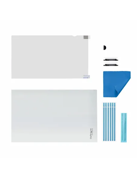 StarTech.com Filtro de Privacidad Táctil 16 9 para Portátil de 15.6in - Protector - Anti Luz Azul - Antibrillo - Ángulo de