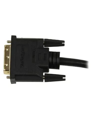 StarTech.com Adaptador de 20cm HDMI a DVI - DVI-D Macho - HDMI Hembra - Cable Conversor de Vídeo - Negro
