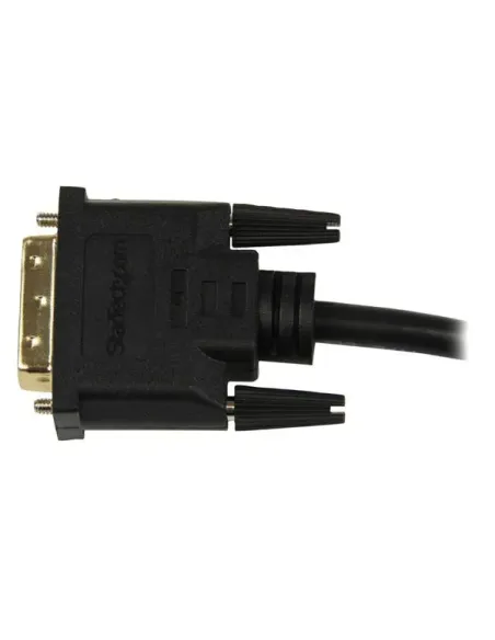 StarTech.com Adaptador de 20cm HDMI a DVI - DVI-D Macho - HDMI Hembra - Cable Conversor de Vídeo - Negro