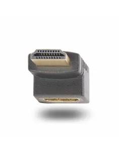 StarTech.com Adaptador HDMI 2.0 Acodado Hacia Arriba - Macho a Hembra - Adaptador HDMI en Ángulo Recto - Ahorrador de Puertos