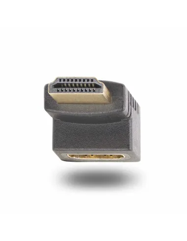 StarTech.com Adaptador HDMI 2.0 Acodado Hacia Arriba - Macho a Hembra - Adaptador HDMI en Ángulo Recto - Ahorrador de Puertos