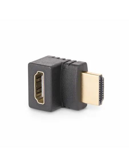 StarTech.com Adaptador HDMI 2.0 Acodado Hacia Arriba - Macho a Hembra - Adaptador HDMI en Ángulo Recto - Ahorrador de Puertos