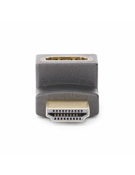 StarTech.com Adaptador HDMI 2.0 Acodado Hacia Arriba - Macho a Hembra - Adaptador HDMI en Ángulo Recto - Ahorrador de Puertos