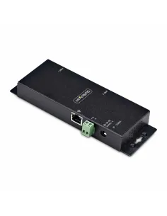 StarTech.com Adaptador Serie a Ethernet - Conversor RJ45 LAN IP a DB9 RS232 - Servidor de Dispositivos Serie de 2 Puertos - 2