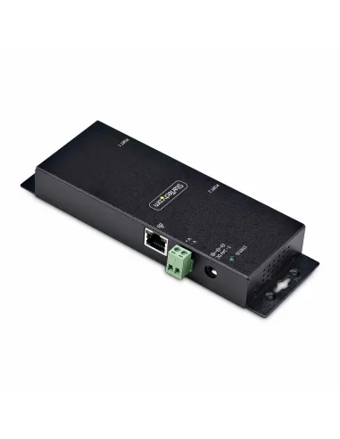 StarTech.com Adaptador Serie a Ethernet - Conversor RJ45 LAN IP a DB9 RS232 - Servidor de Dispositivos Serie de 2 Puertos -