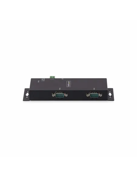 StarTech.com Adaptador Serie a Ethernet - Conversor RJ45 LAN IP a DB9 RS232 - Servidor de Dispositivos Serie de 2 Puertos -