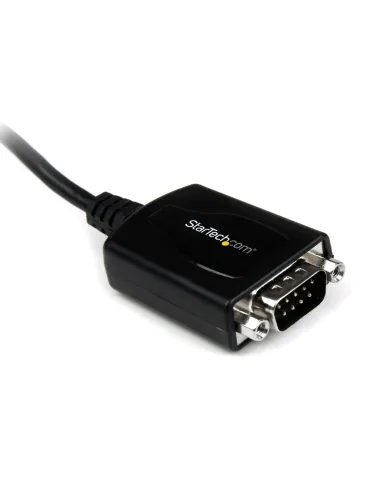 StarTech.com Cable 0,3m USB a Puerto Serie Serial RS232 DB9 con Retención del Puerto de Asignación COM