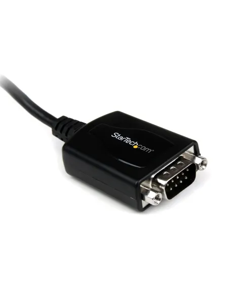 StarTech.com Cable 0,3m USB a Puerto Serie Serial RS232 DB9 con Retención del Puerto de Asignación COM