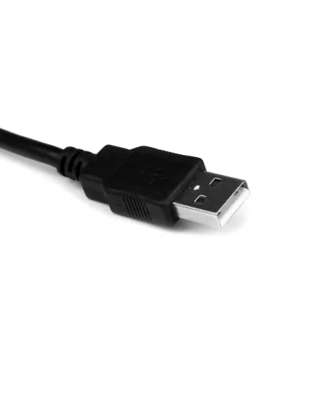 StarTech.com Cable 0,3m USB a Puerto Serie Serial RS232 DB9 con Retención del Puerto de Asignación COM