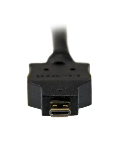 StarTech.com Cable de 1m Adaptador Conversor Micro HDMI a DVI-D para Tablet y Teléfono Móvil - Convertidor de Vídeo para