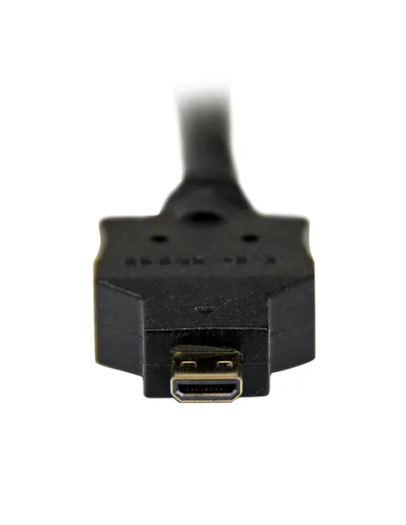 StarTech.com Cable de 1m Adaptador Conversor Micro HDMI a DVI-D para Tablet y Teléfono Móvil - Convertidor de Vídeo para