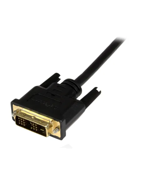 StarTech.com Cable de 1m Adaptador Conversor Micro HDMI a DVI-D para Tablet y Teléfono Móvil - Convertidor de Vídeo para