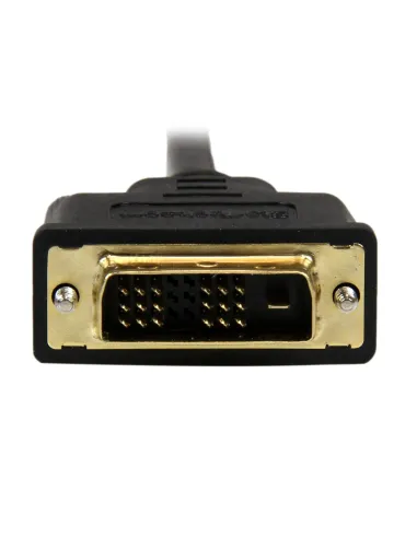 StarTech.com Cable de 1m Adaptador Conversor Micro HDMI a DVI-D para Tablet y Teléfono Móvil - Convertidor de Vídeo para